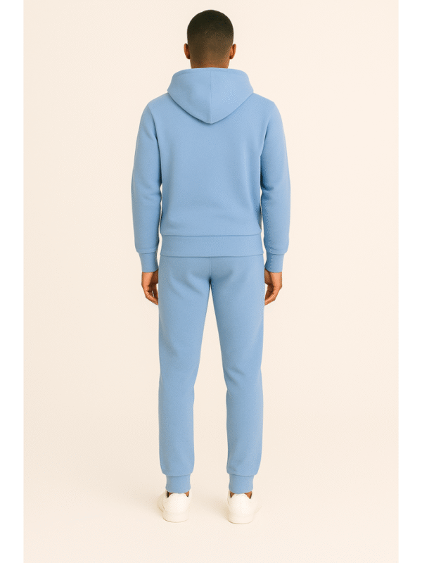 Unisex customizable blue trouser - Image 2