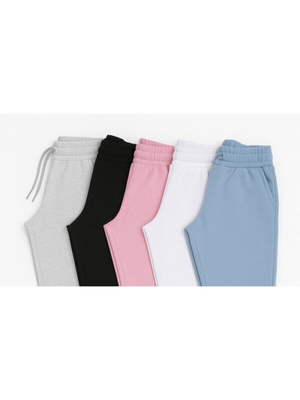 Unisex customizable black trouser - Image 3