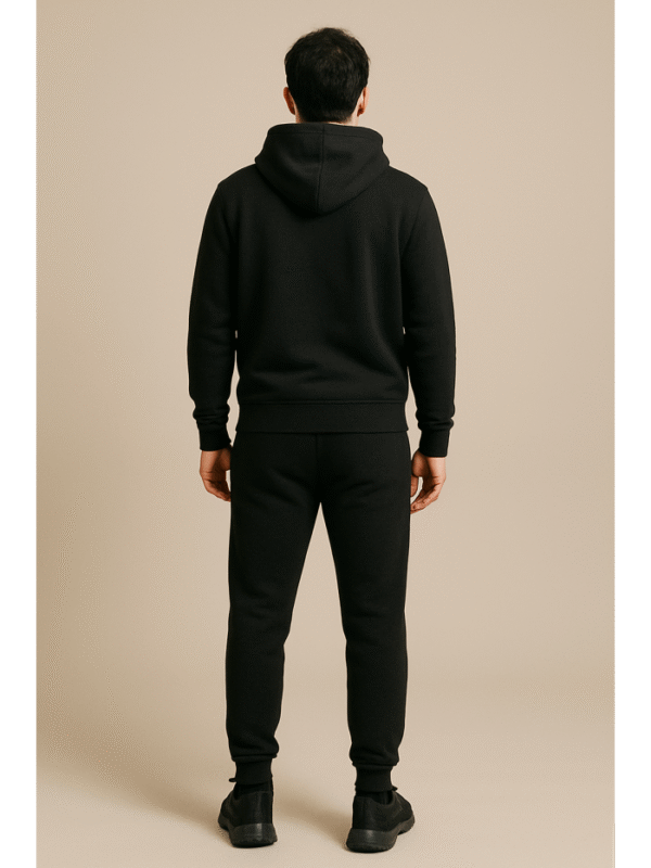 Unisex customizable black trouser - Image 2
