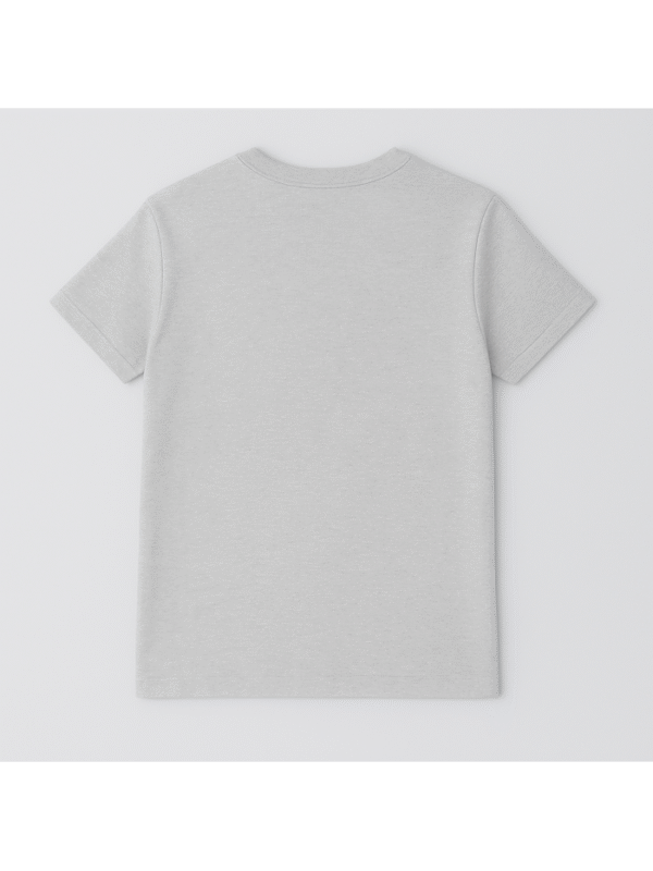 Unisex customizable grey t-shirt - Image 5