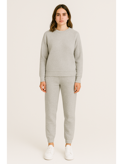 Unisex customizable grey trouser
