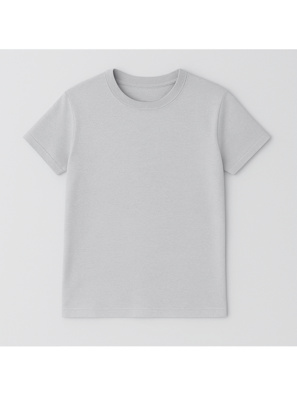 Unisex customizable grey t-shirt - Image 4