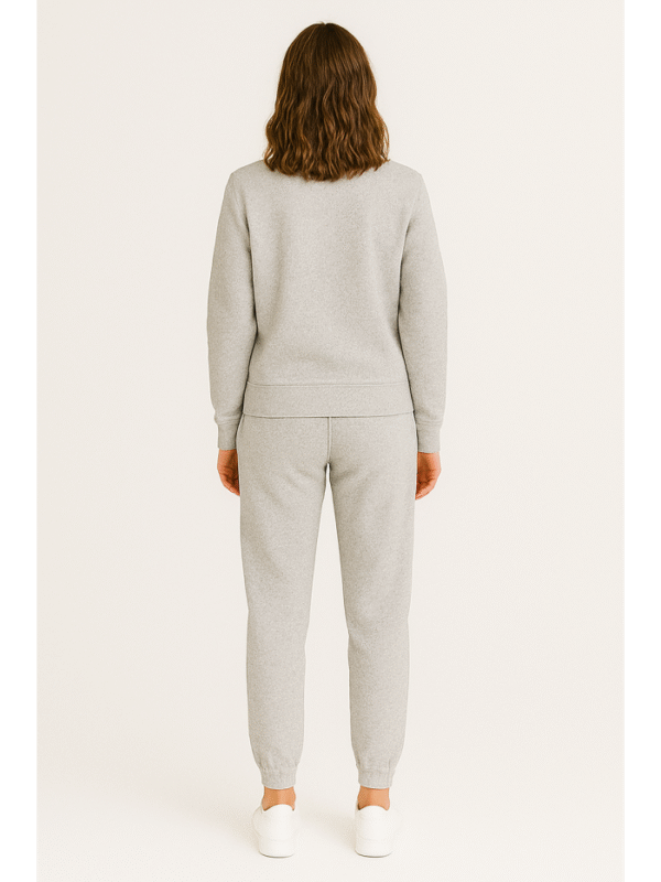 Unisex customizable grey trouser - Image 2