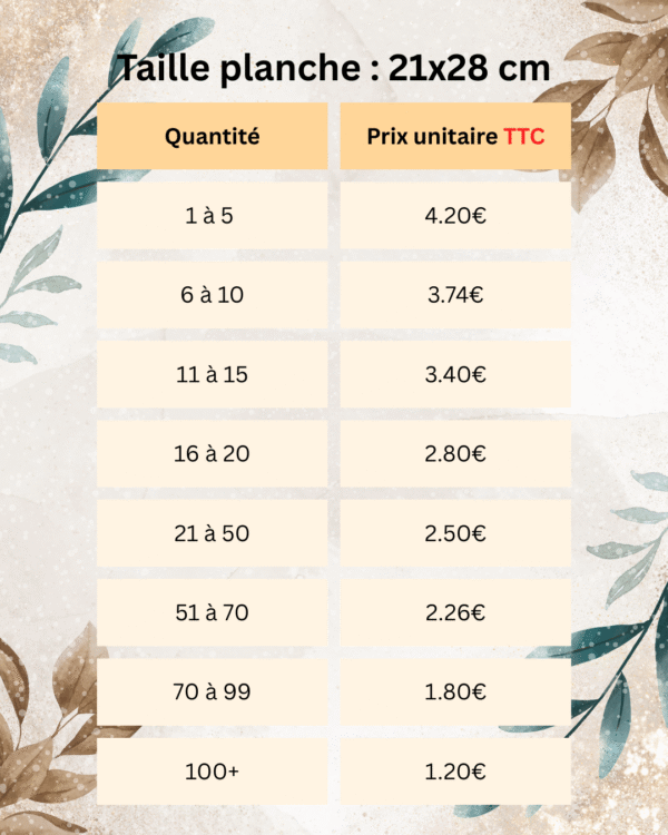 DTF Transferts (planches) - Image 3
