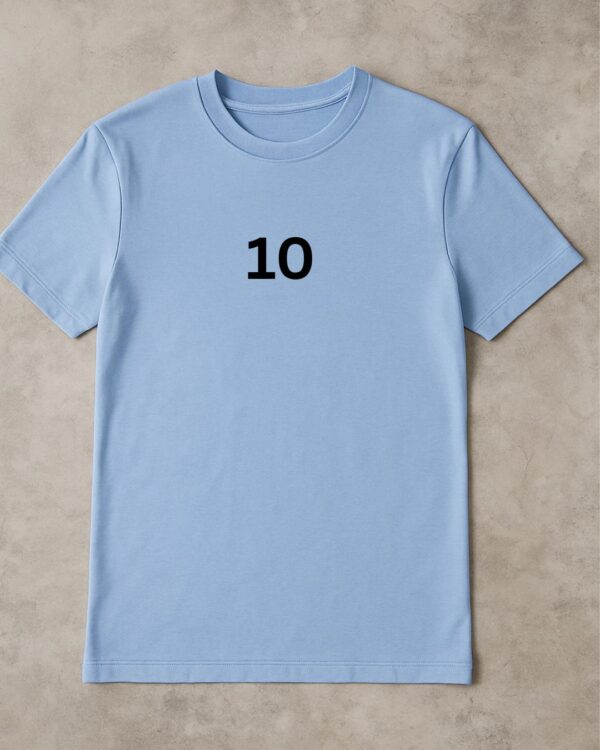 T-shirt à personnaliser avec nom et numéro – Image 8