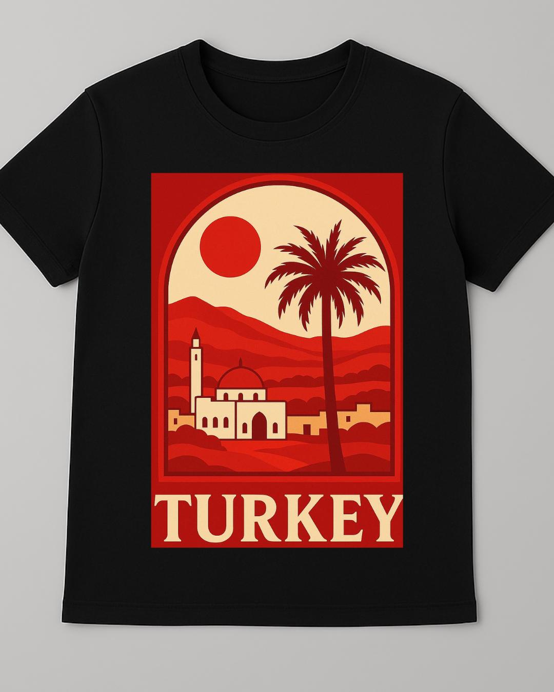 T-shirt Turkey 100% coton doux et durable – Image 2