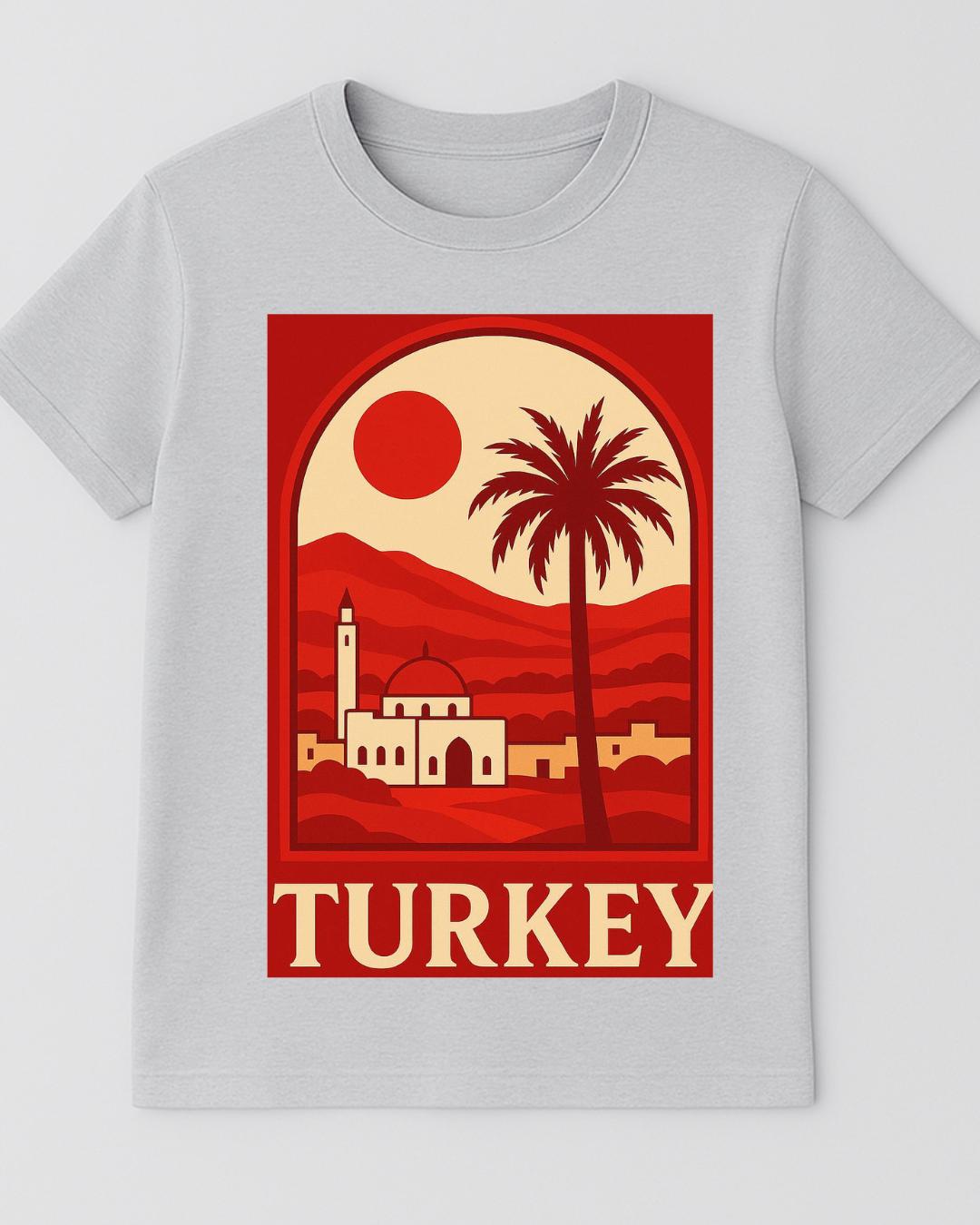 T-shirt Turkey 100% coton doux et durable – Image 3