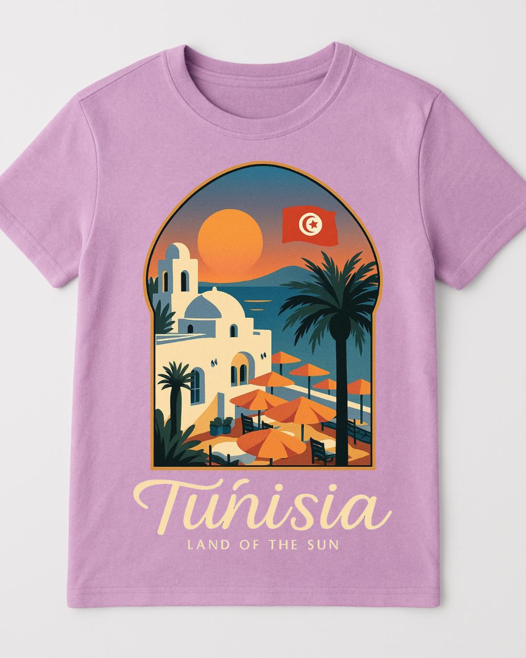 T-shirt Tunisia 100% coton doux et durable