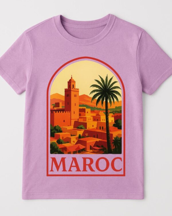 T-shirt Maroc 100% coton doux et durable – Image 5