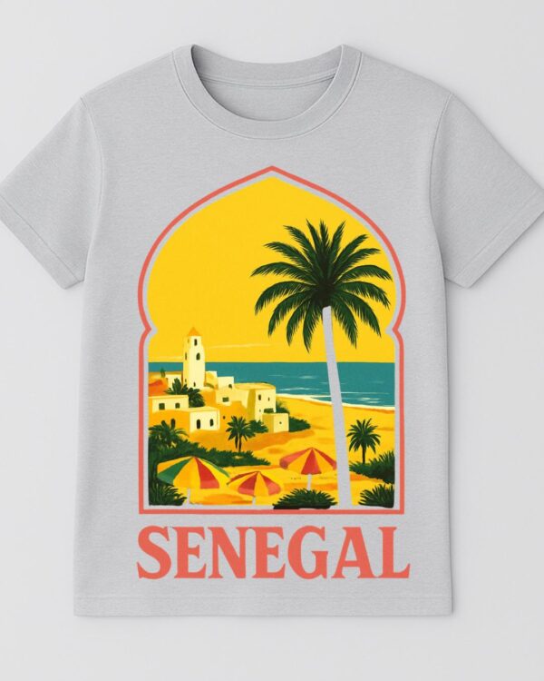 T-shirt Senegal 100% coton doux et durable – Image 4