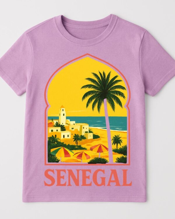 T-shirt Senegal 100% coton doux et durable – Image 5