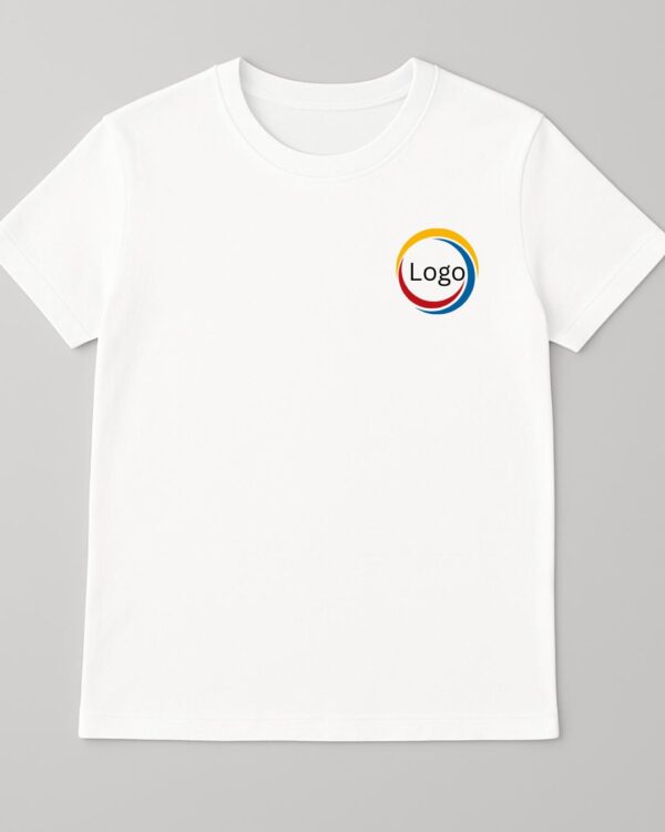 T-shirt à personnaliser avec logo et slogan entreprise ou association – Image 9