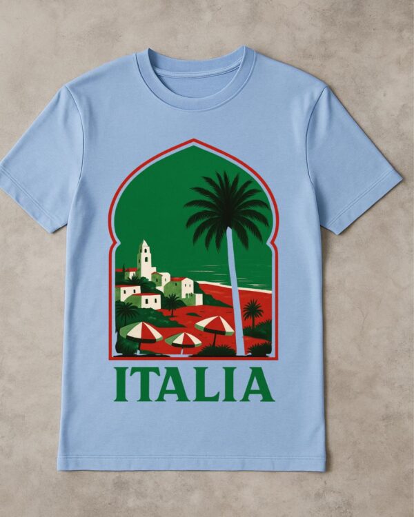 T-shirt Italie 100% coton doux – Image 3
