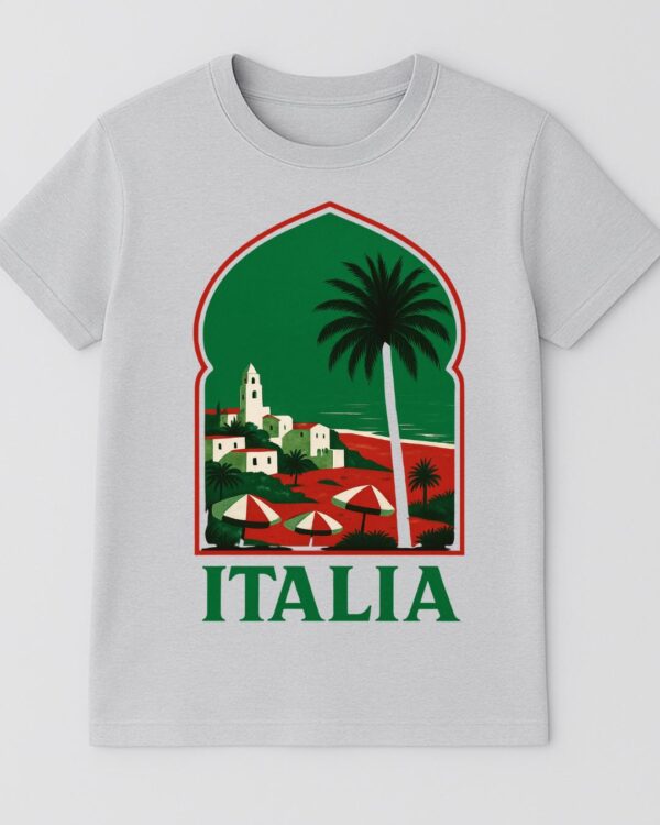 T-shirt Italie 100% coton doux – Image 2
