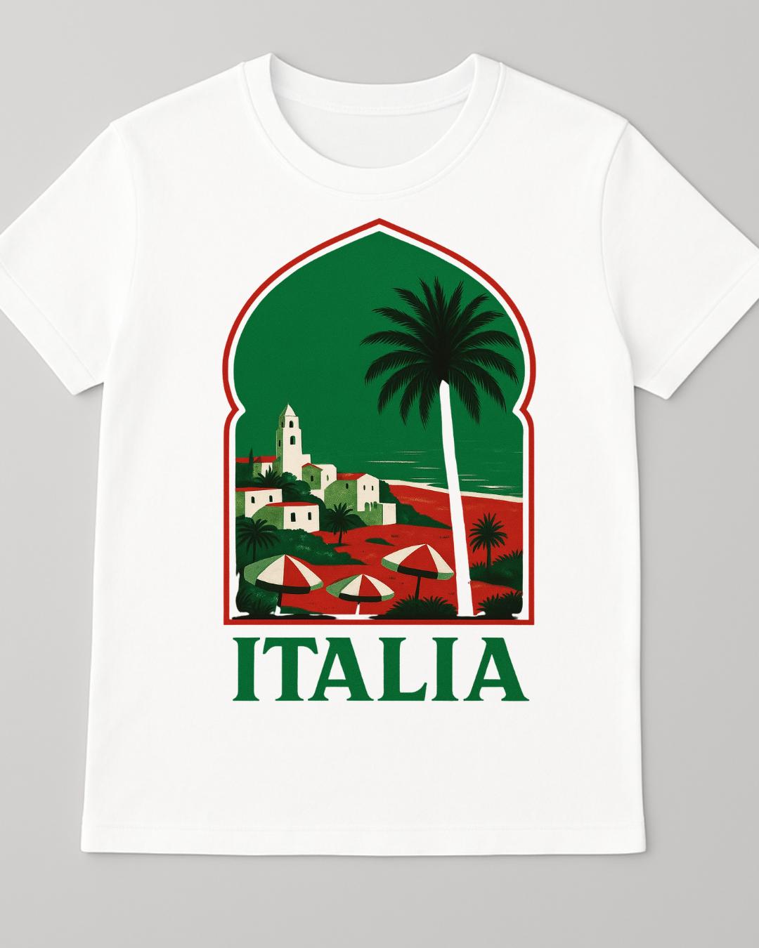 T-shirt Italie 100% coton doux