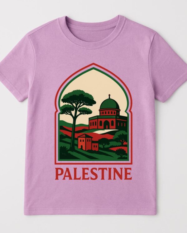 T-shirt Palestine 100% coton doux – Image 5