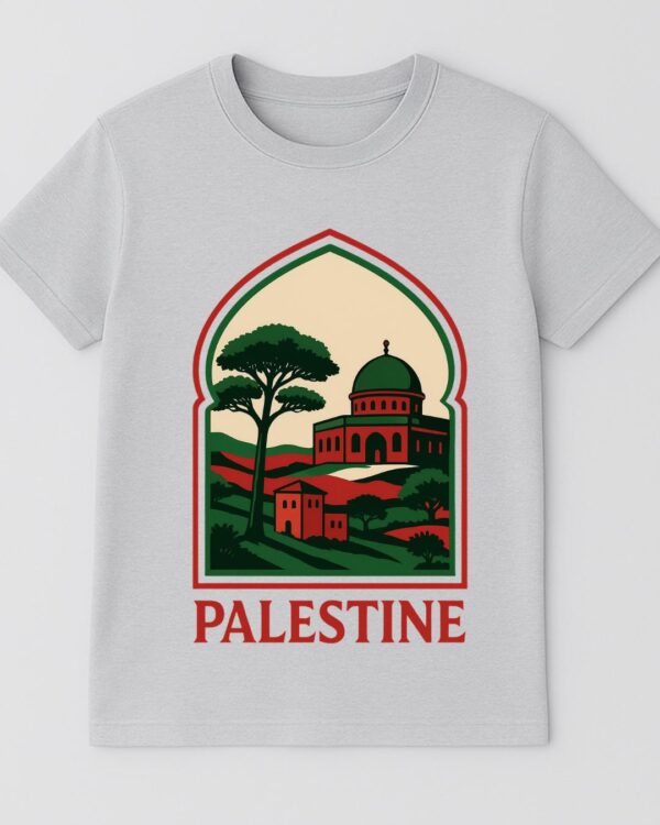 T-shirt Palestine 100% coton doux – Image 2