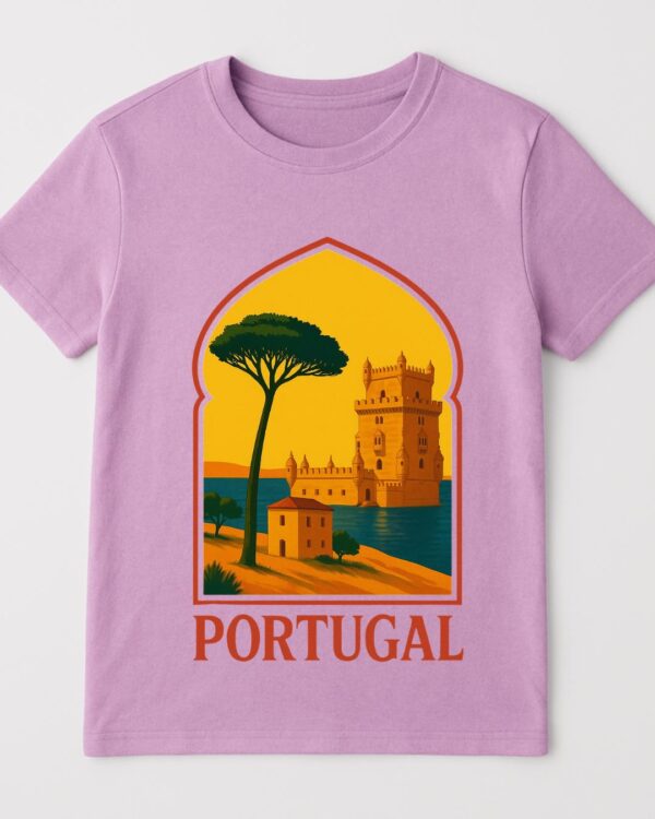 T-shirt Portugal 100% coton doux - Image 4