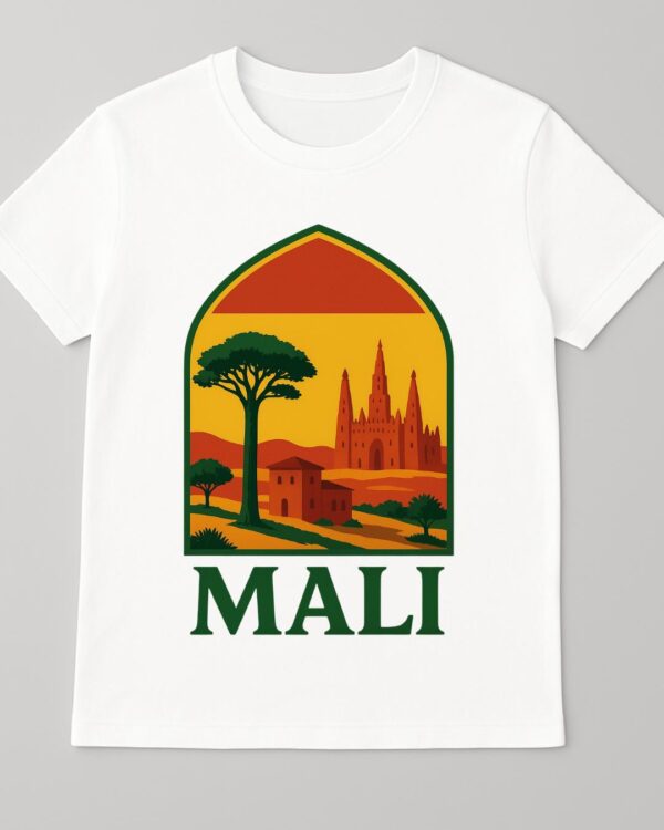 T-shirt Mali 100% coton doux