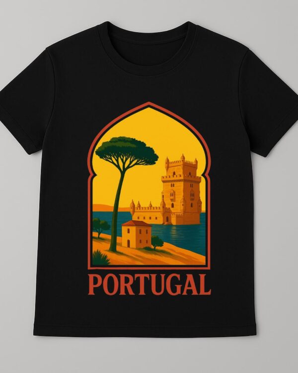 T-shirt Portugal 100% coton doux - Image 2