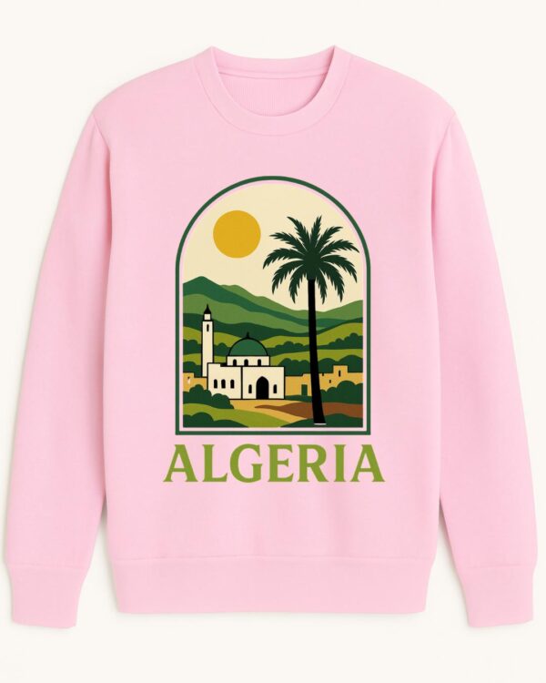 Sweat-shirt Algerie 100% coton doux – Image 2