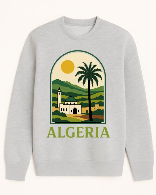 Sweat-shirt Algerie 100% coton doux