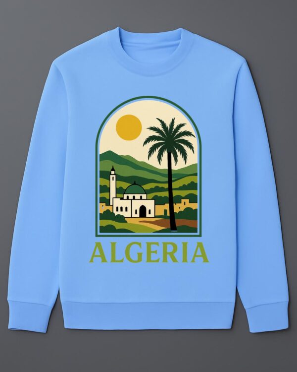 Sweat-shirt Algerie 100% coton doux – Image 4