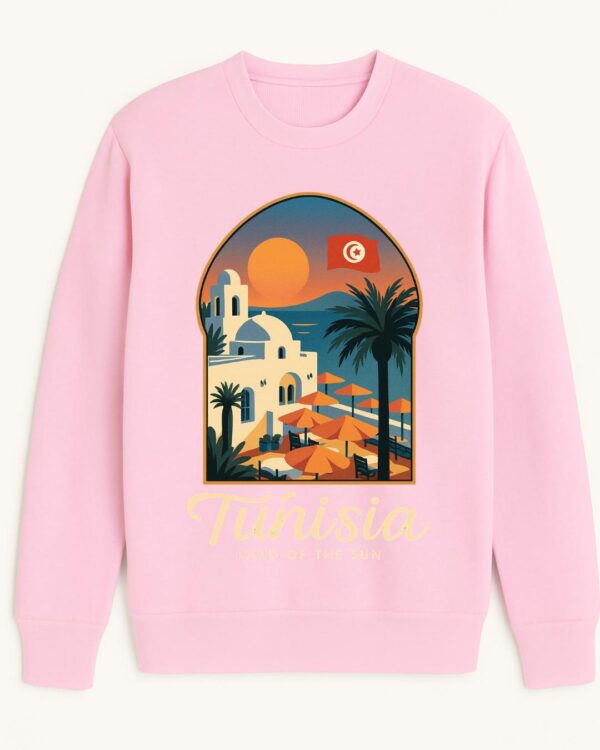 Sweat-shirt Tunisie 100% coton doux - Image 4