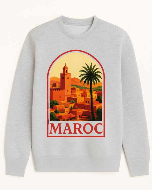 Sweat-shirt Maroc 100% coton doux – Image 5