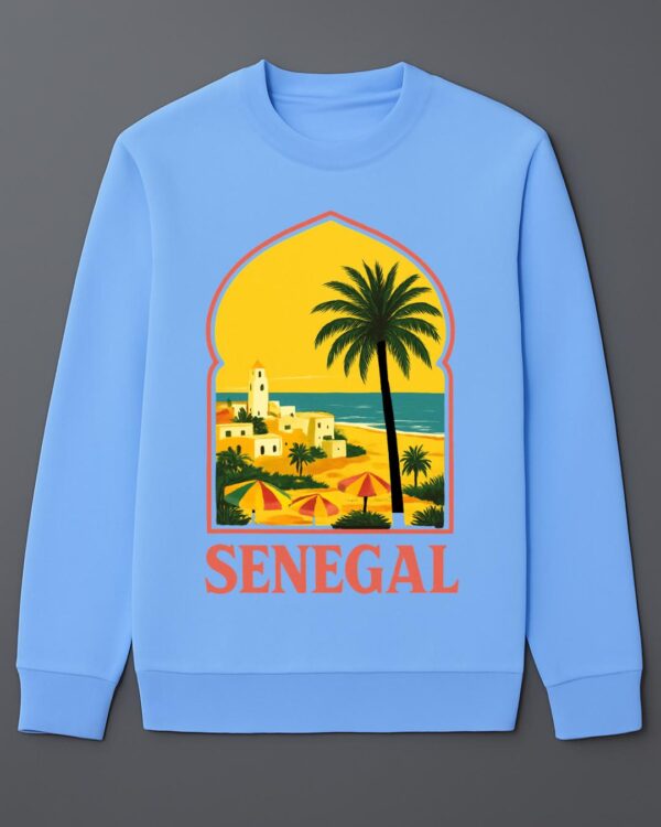Sweat-shirt Senegal 100% coton doux - Image 5