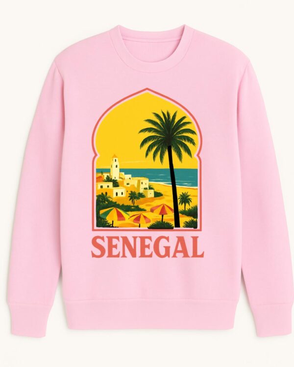 Sweat-shirt Senegal 100% coton doux - Image 4
