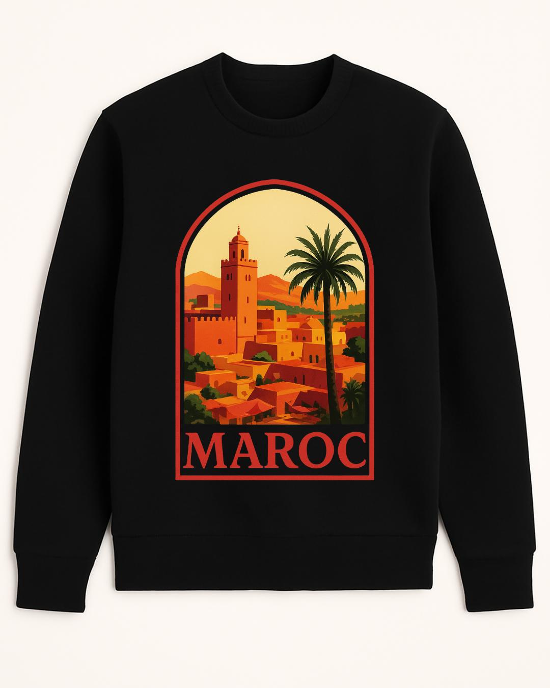 Sweat-shirt Maroc 100% coton doux