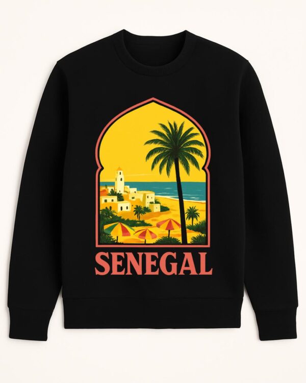 Sweat-shirt Senegal 100% coton doux