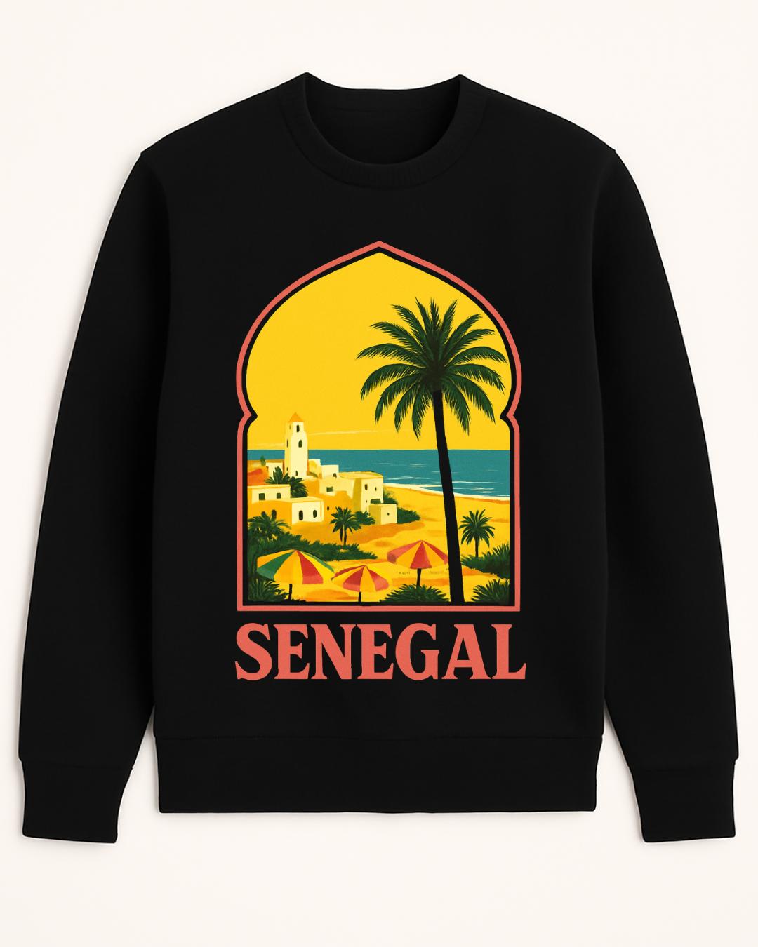 Sweat-shirt Senegal 100% coton doux