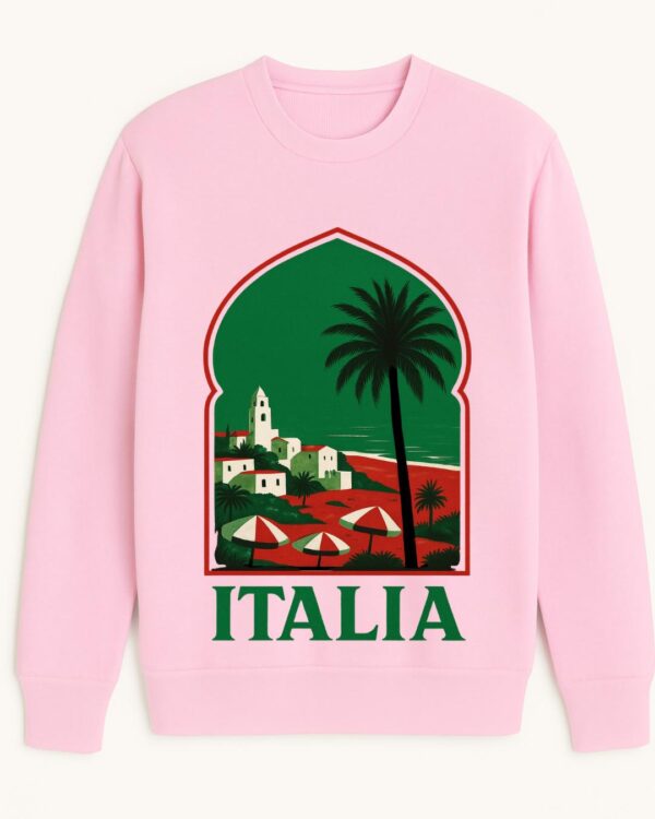 Sweat-shirt Italia 100% coton doux - Image 2