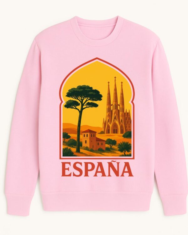 Sweat-shirt Espagne 100% coton doux - Image 5