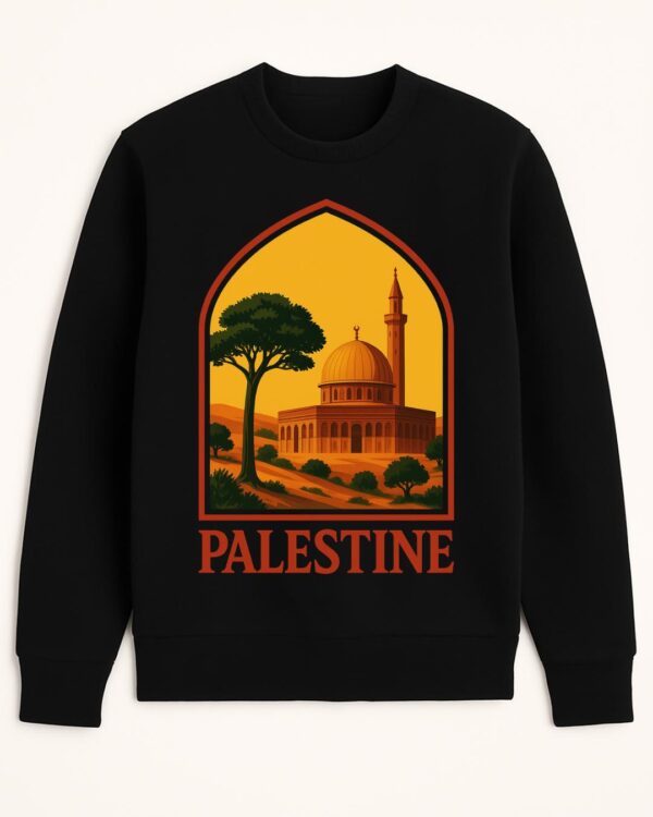 Sweat-shirt Palestine 100% coton doux - Image 2