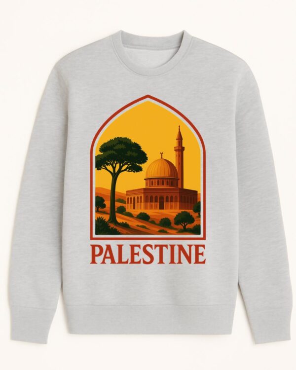 Sweat-shirt Palestine 100% coton doux - Image 4