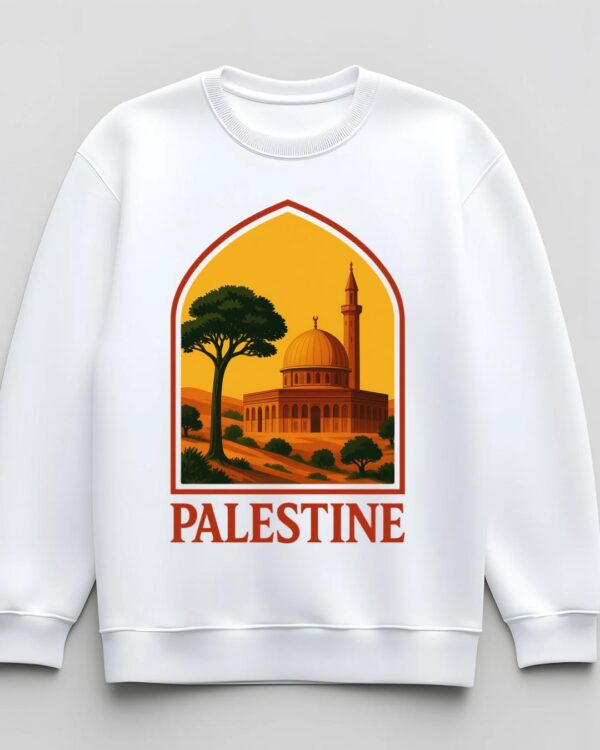 Sweat-shirt Palestine 100% coton doux - Image 3