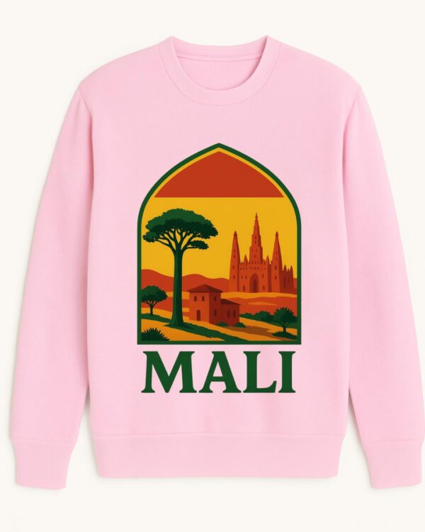 Sweat-shirt Mali 100% coton doux - Image 3