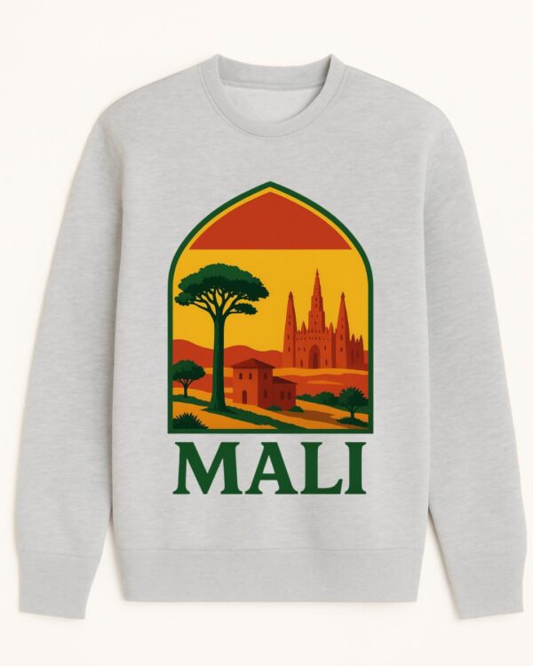 Sweat-shirt Mali 100% coton doux