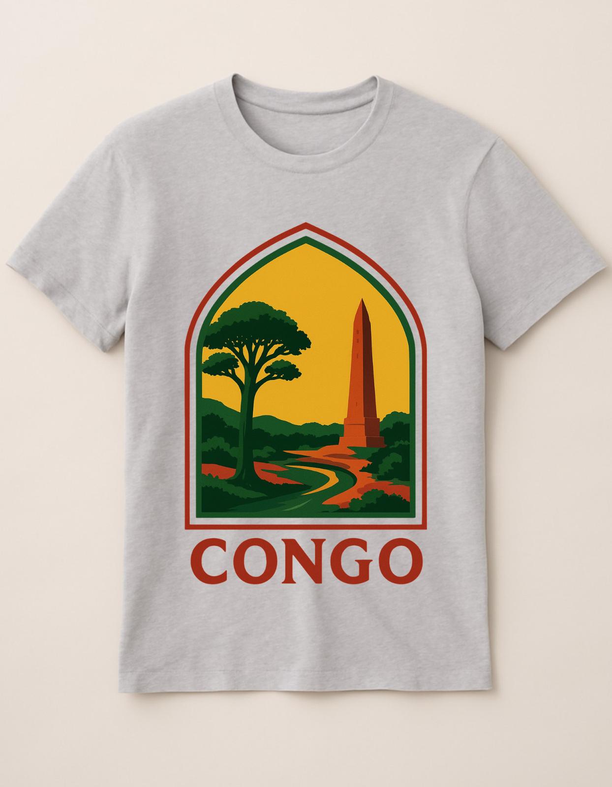 T-shirt Congo 100% coton doux