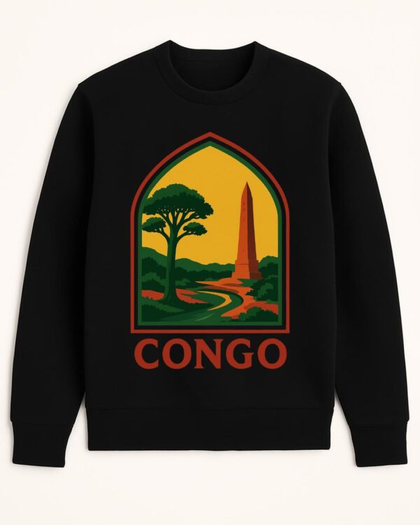 Sweat-shirt Congo 100% coton doux - Image 2