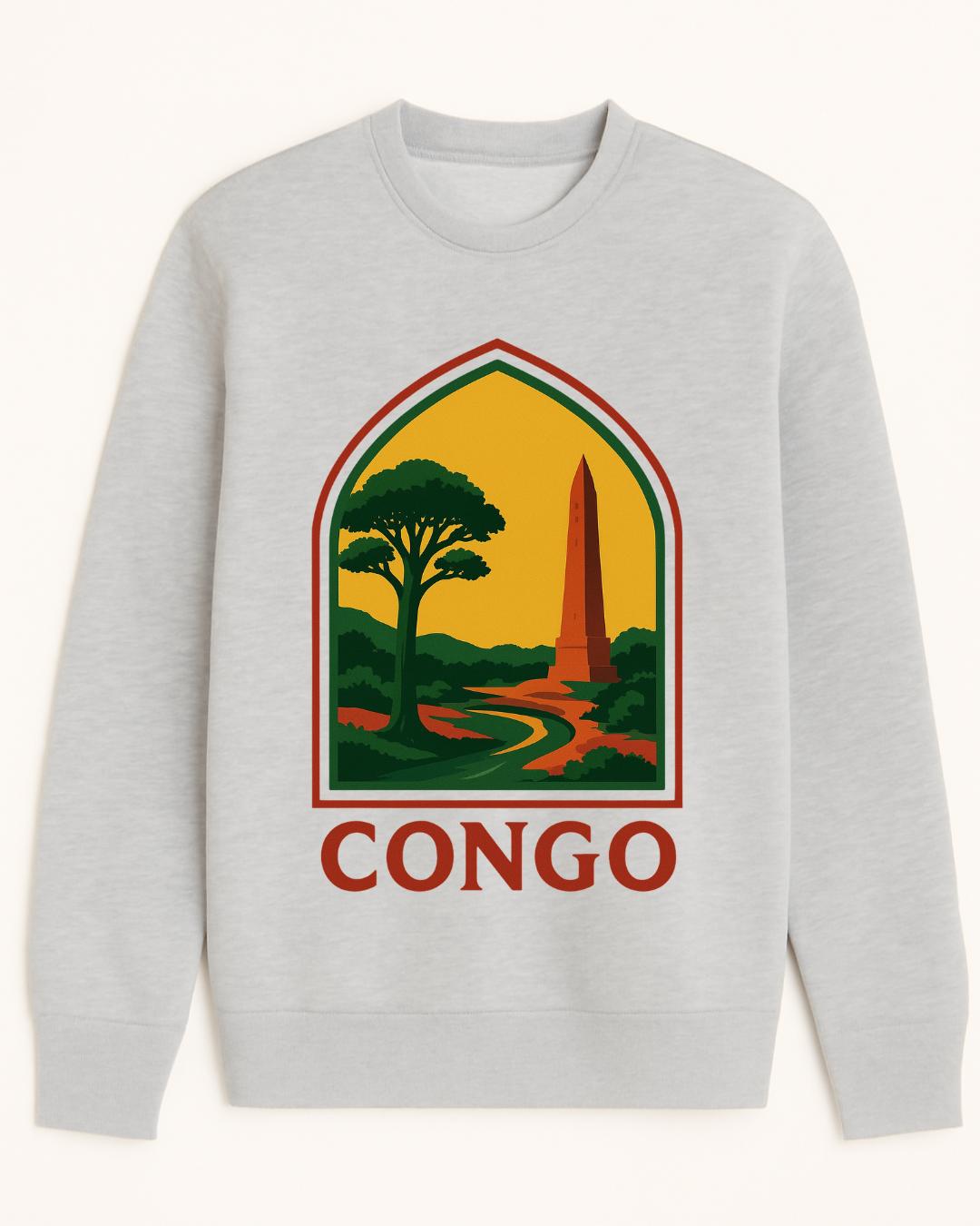 Sweat-shirt Congo 100% coton doux