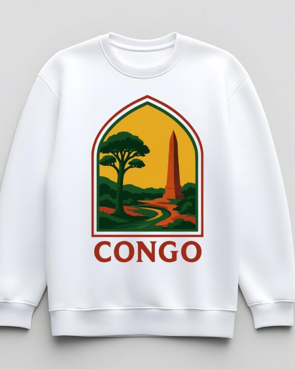 Sweat-shirt Congo 100% coton doux - Image 4
