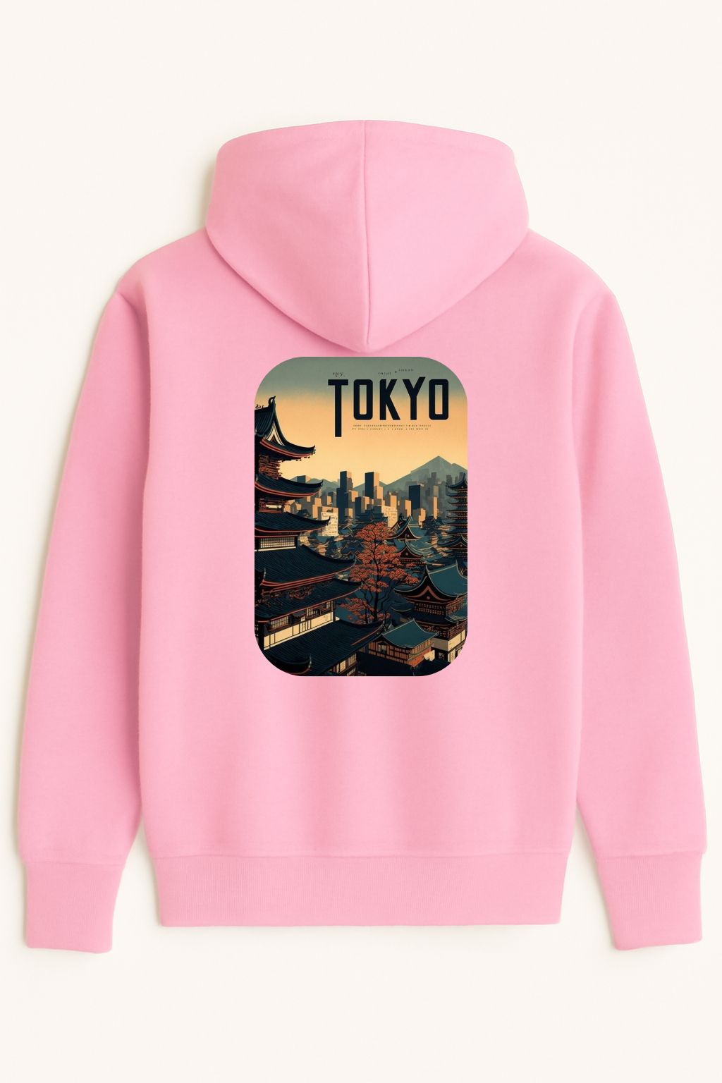 Sweat à capuche Tokyo 100% coton doux – Image 2