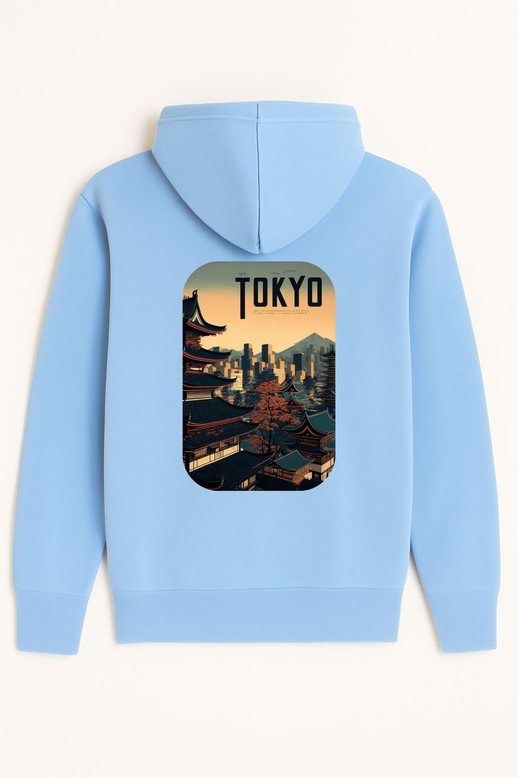 Sweat à capuche Tokyo 100% coton doux – Image 3