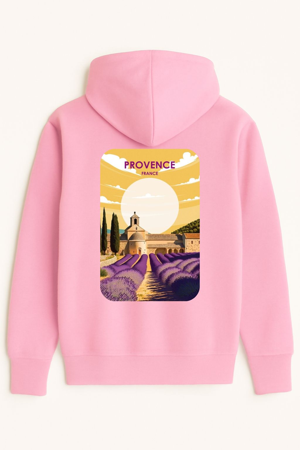 Sweat à capuche Provence 100% coton doux – Image 4