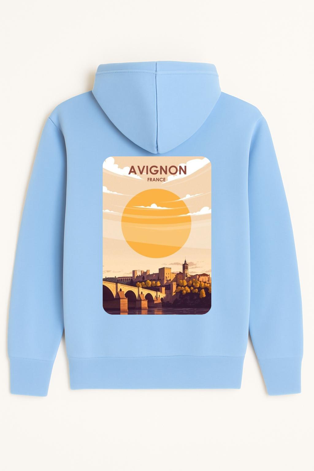 Sweat à capuche Avignon 100% coton doux