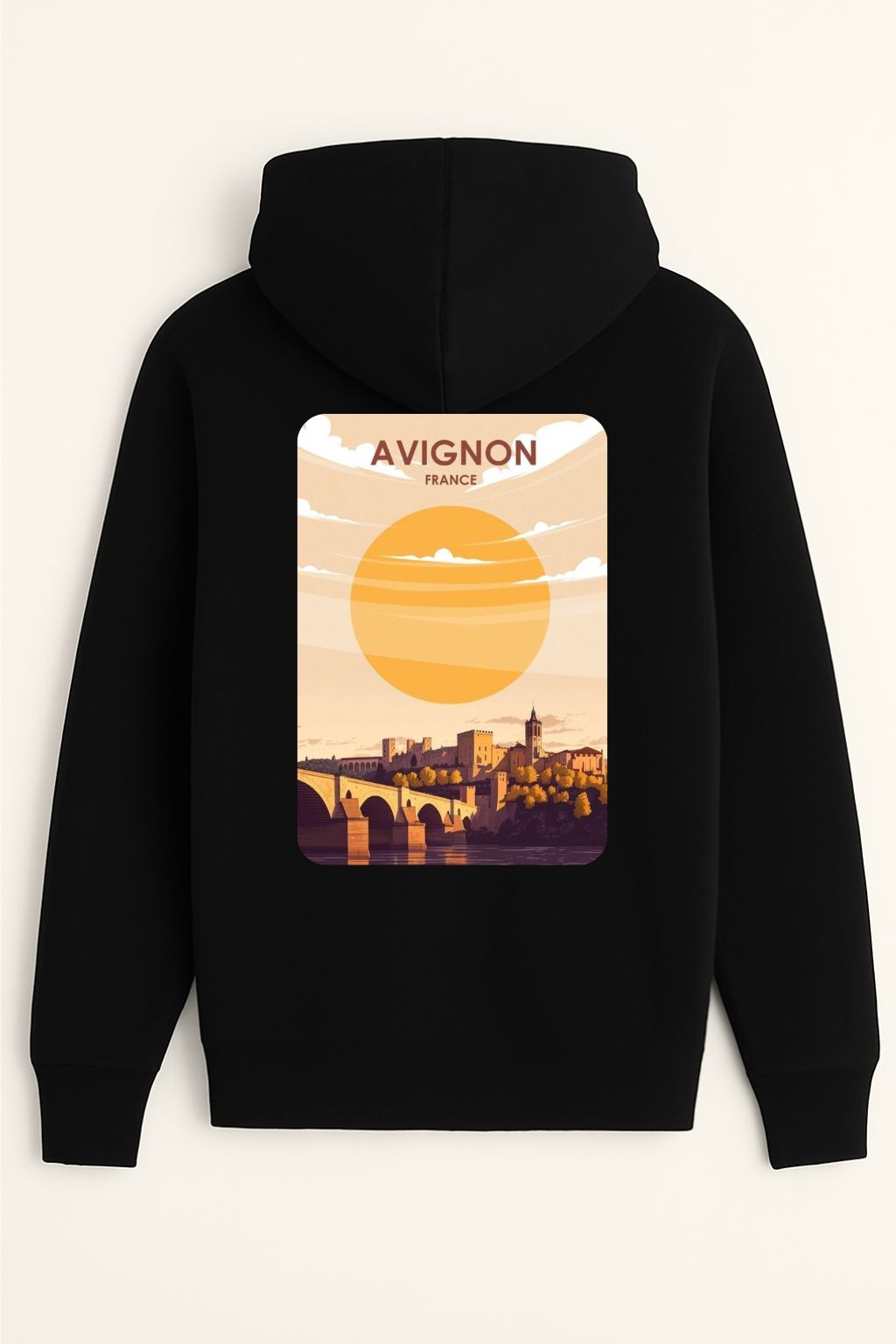 Sweat à capuche Avignon 100% coton doux – Image 4